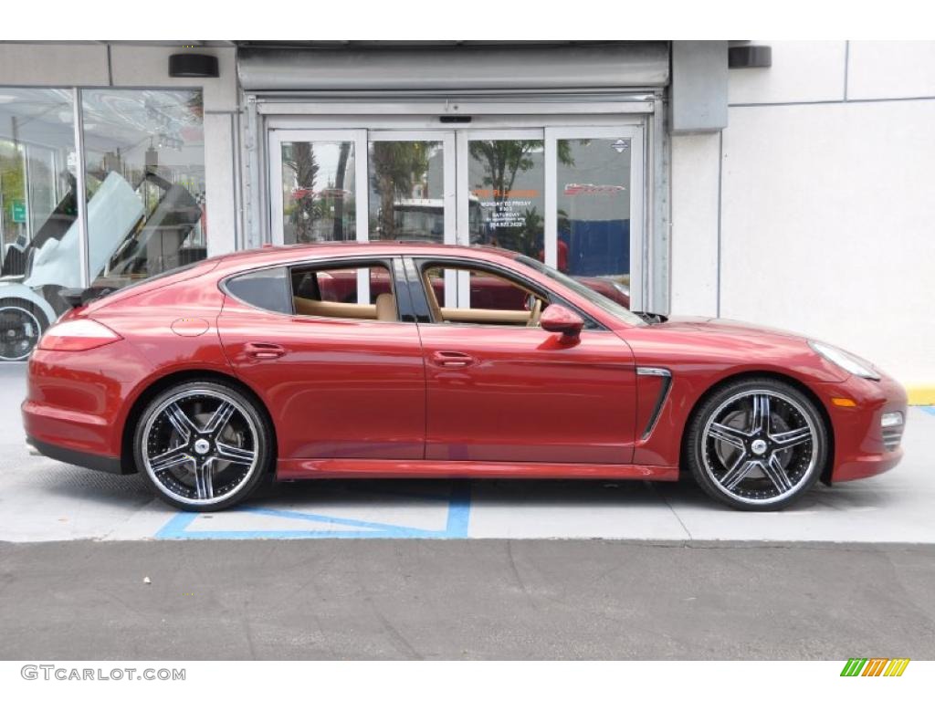 Ruby Red Metallic 2011 Porsche Panamera 4 Exterior Photo #49099370
