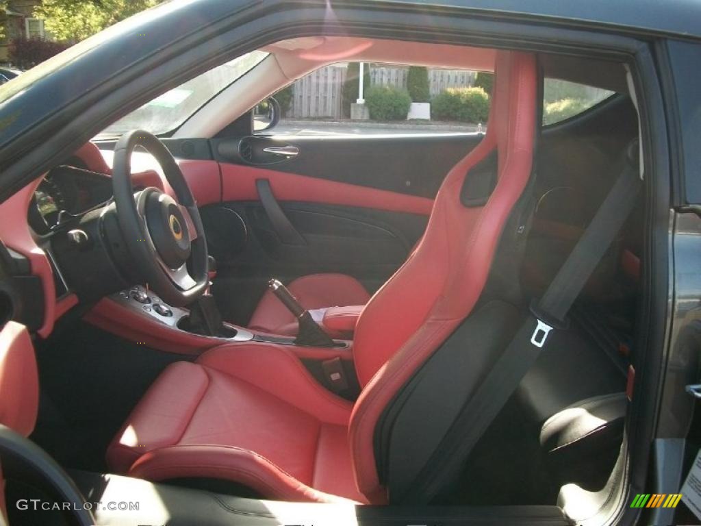 Paprika Interior 2011 Lotus Evora Coupe Photo #49099409
