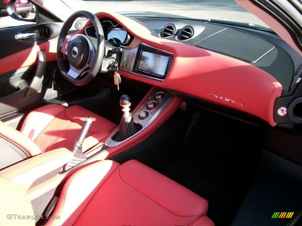 2011 Lotus Evora Coupe Paprika Dashboard Photo #49099635