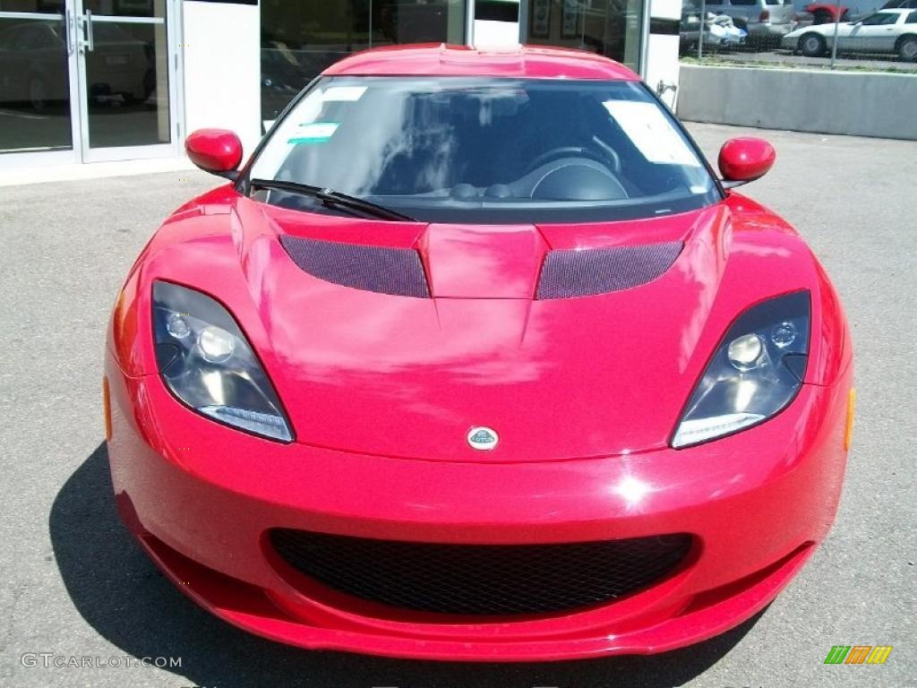 Ardent Red 2011 Lotus Evora Coupe Exterior Photo #49099763