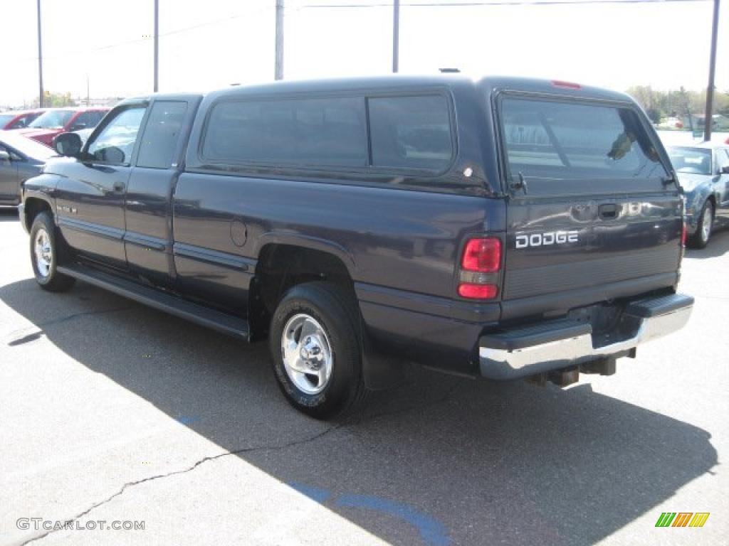 1998 Ram 1500 Laramie SLT Extended Cab - Deep Amethyst Pearl / Gray photo #9