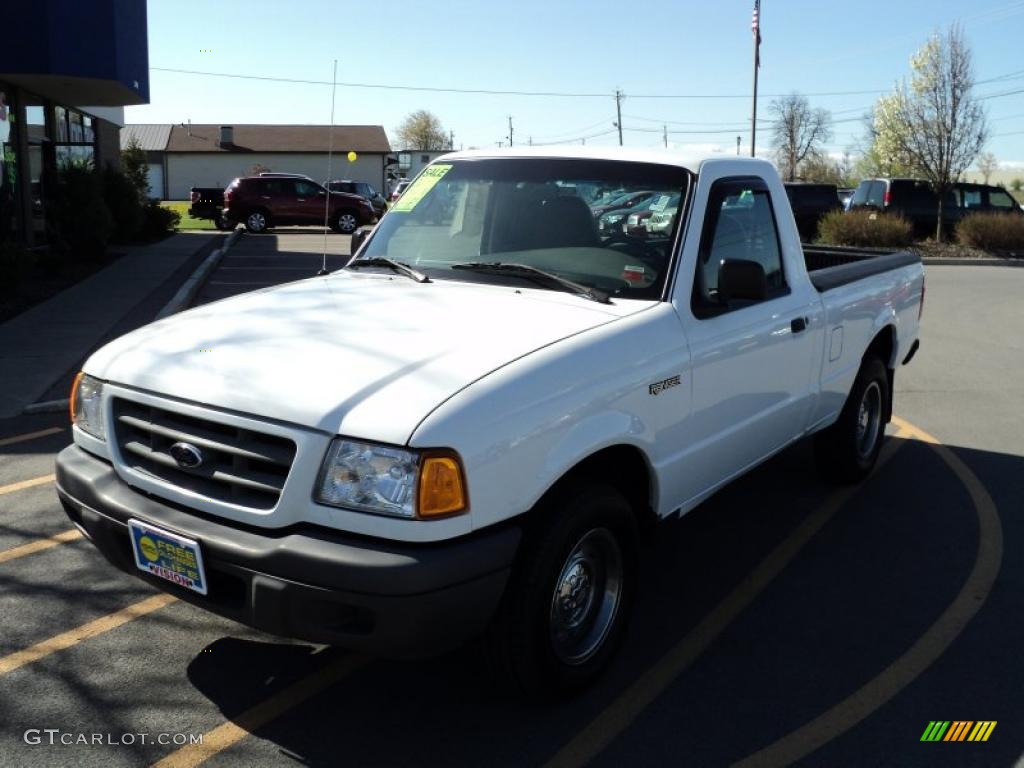 Oxford White Ford Ranger