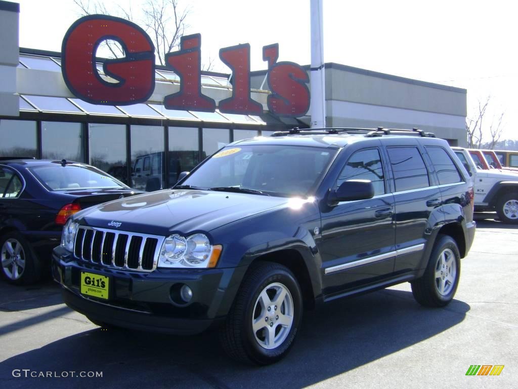 2005 Grand Cherokee Limited 4x4 - Deep Beryl Green Pearl / Dark Khaki/Light Graystone photo #1