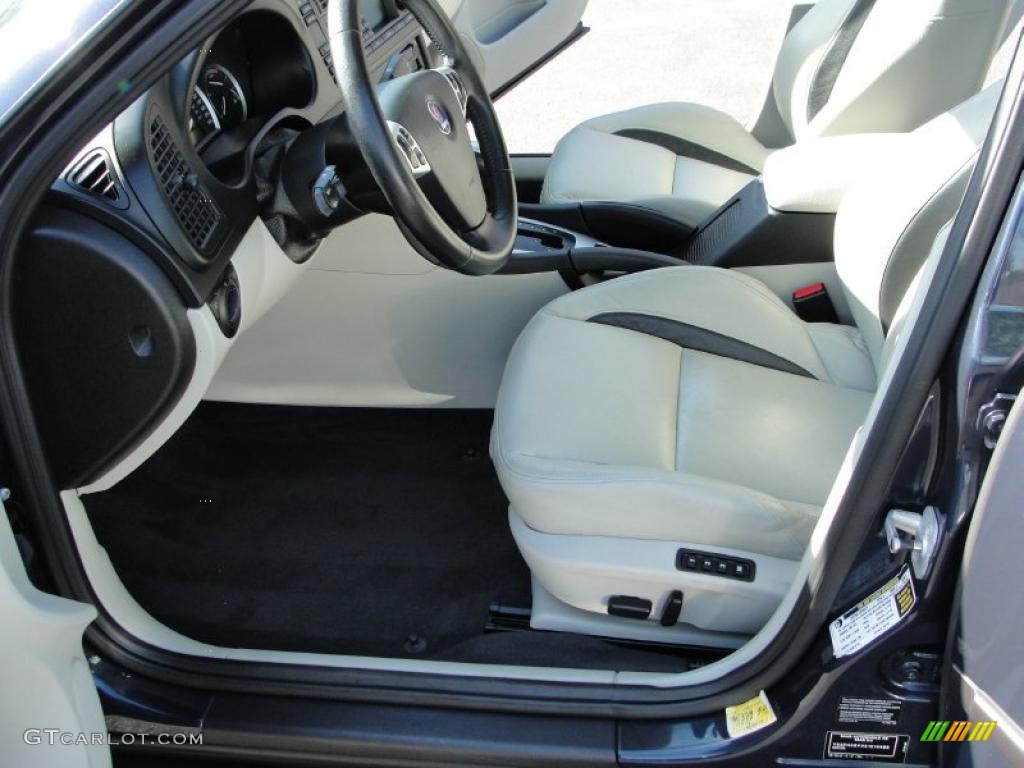 Parchment Interior 2005 Saab 9-3 Arc Sport Sedan Photo #49100906