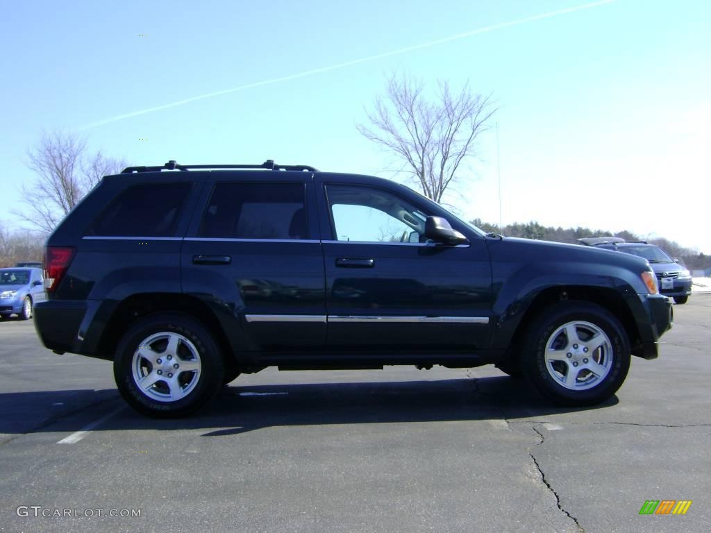 2005 Grand Cherokee Limited 4x4 - Deep Beryl Green Pearl / Dark Khaki/Light Graystone photo #8