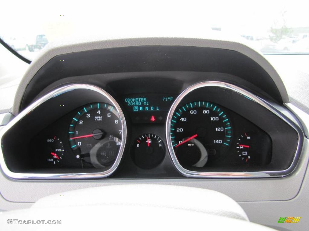 2010 Chevrolet Traverse LS AWD Gauges Photo #49101671