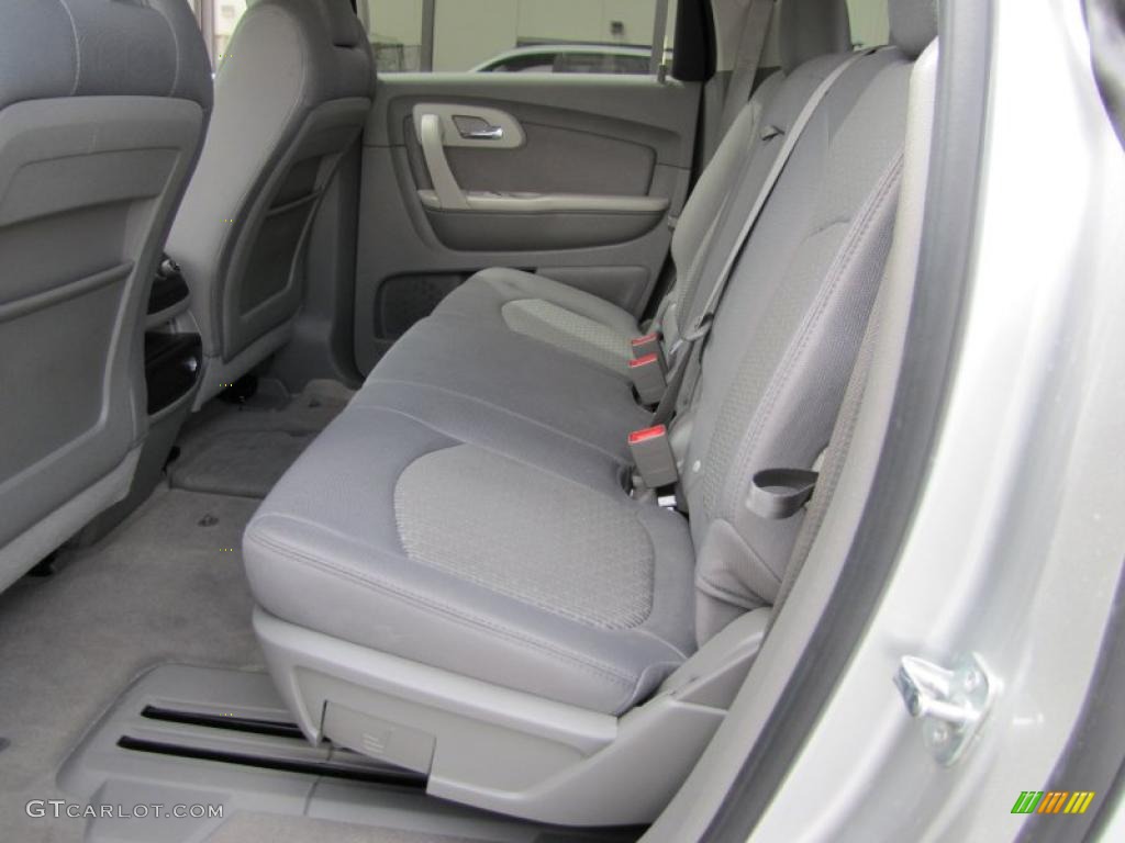 Dark Gray/Light Gray Interior 2010 Chevrolet Traverse LS AWD Photo #49101874