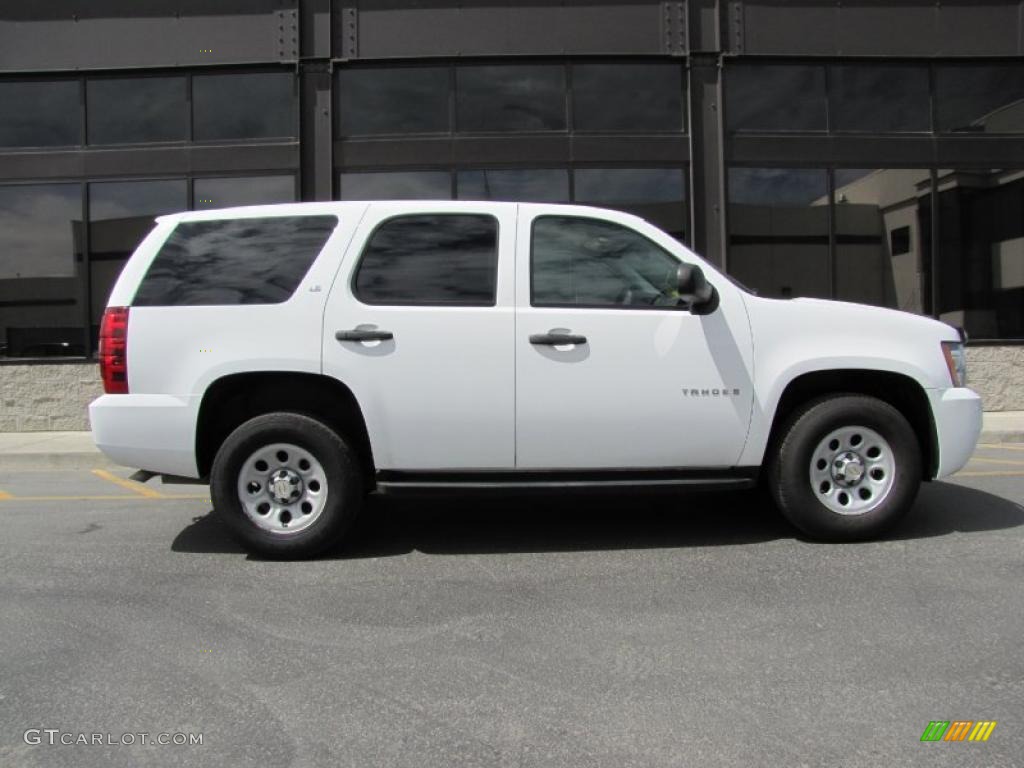 Summit White 2008 Chevrolet Tahoe LS 4x4 Exterior Photo #49102430