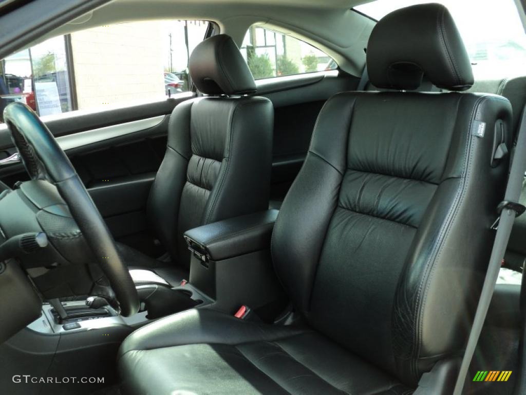 2006 Accord EX V6 Coupe - Nighthawk Black Pearl / Black photo #21
