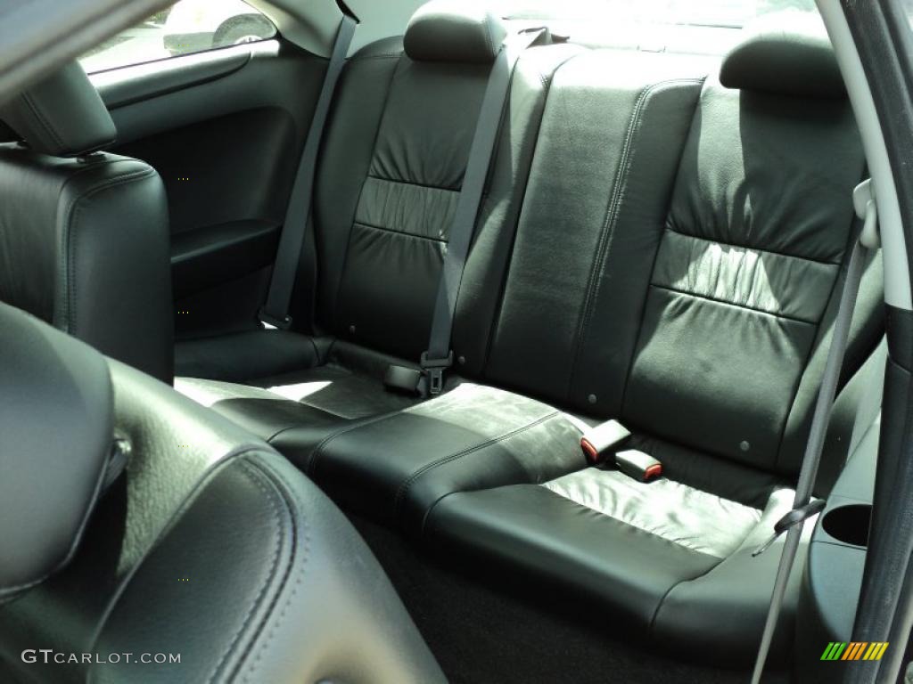 2006 Accord EX V6 Coupe - Nighthawk Black Pearl / Black photo #23