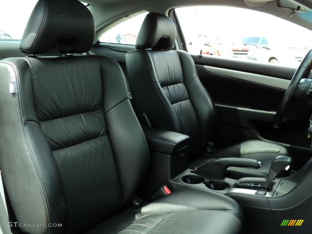 2006 Accord EX V6 Coupe - Nighthawk Black Pearl / Black photo #29