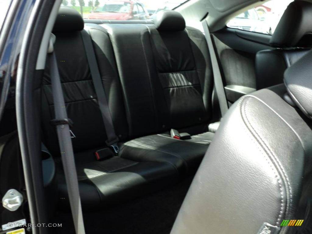 2006 Accord EX V6 Coupe - Nighthawk Black Pearl / Black photo #30