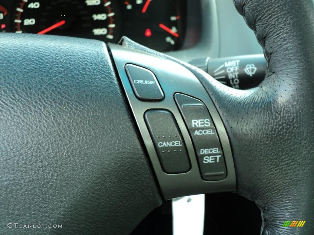 2006 Accord EX V6 Coupe - Nighthawk Black Pearl / Black photo #34
