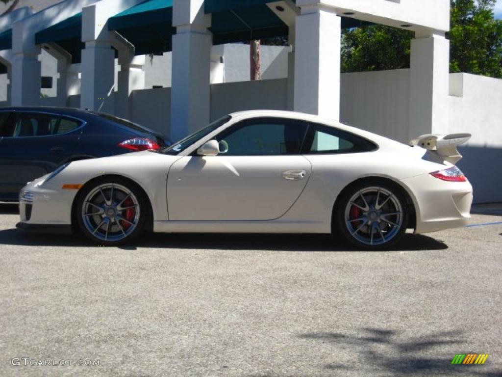 Cream White 2011 Porsche 911 GT3 Exterior Photo #49103243