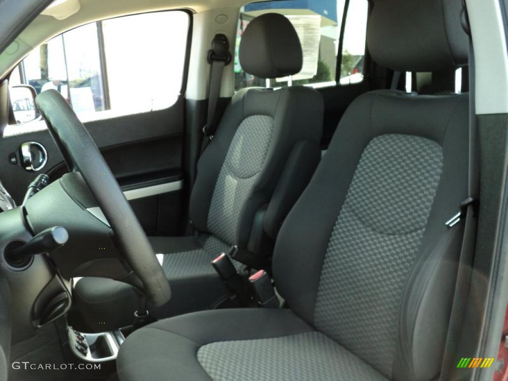 Ebony Black Interior 2008 Chevrolet HHR LS Photo #49103825