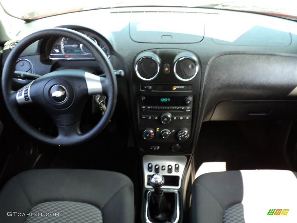2008 Chevrolet HHR LS Ebony Black Dashboard Photo #49103888
