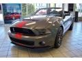 Front 3/4 View of 2011 Mustang Shelby GT500 SVT Performance Package Convertible