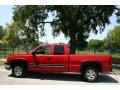 2004 Victory Red Chevrolet Silverado 1500 LS Extended Cab 4x4  photo #3