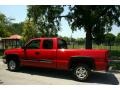 2004 Victory Red Chevrolet Silverado 1500 LS Extended Cab 4x4  photo #4