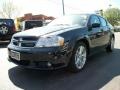 2011 Brilliant Black Crystal Pearl Dodge Avenger Mainstreet  photo #1