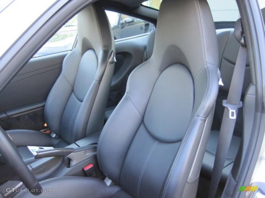 Black Interior 2007 Porsche 911 Carrera S Coupe Photo #49105888