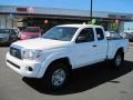 Super White 2011 Toyota Tacoma PreRunner Access Cab