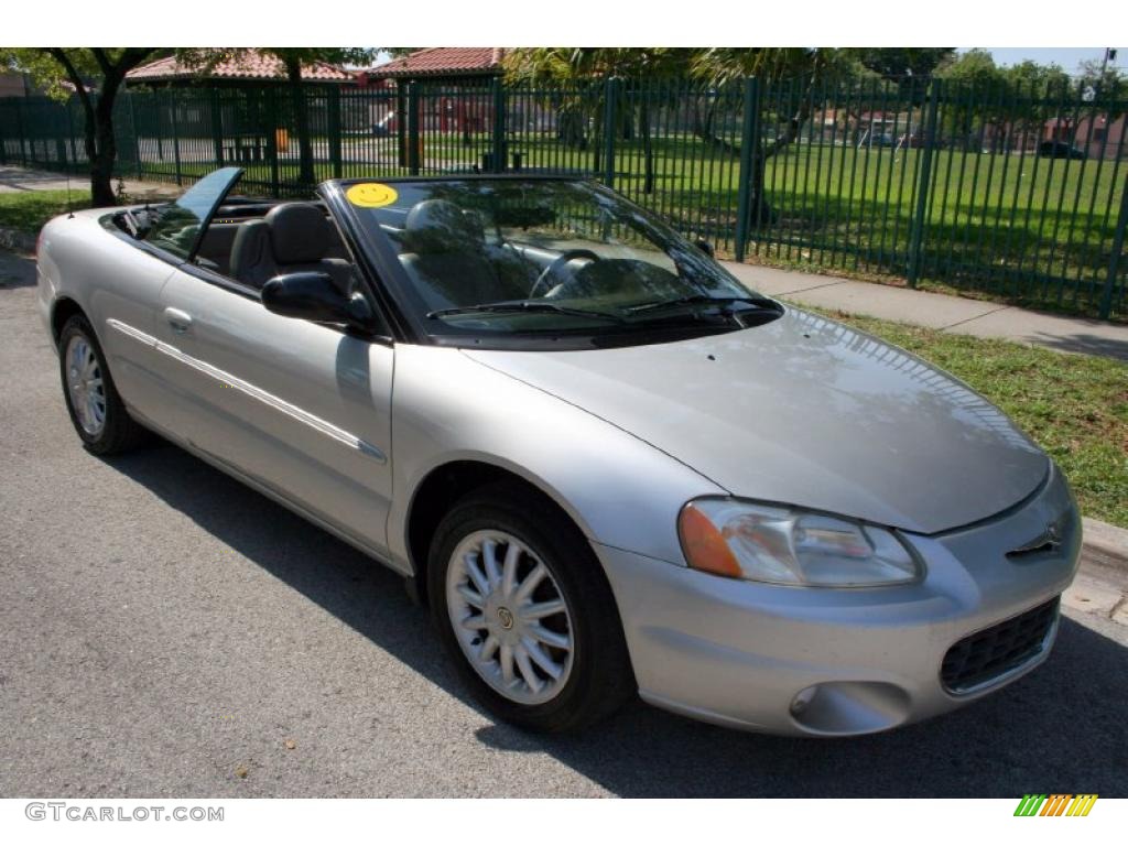 2003 Sebring LXi Convertible - Bright Silver Metallic / Taupe photo #17