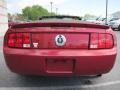 2007 Redfire Metallic Ford Mustang V6 Premium Convertible  photo #8