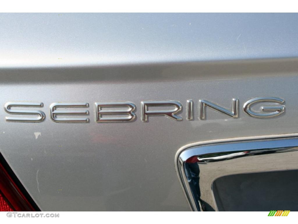 2003 Sebring LXi Convertible - Bright Silver Metallic / Taupe photo #73