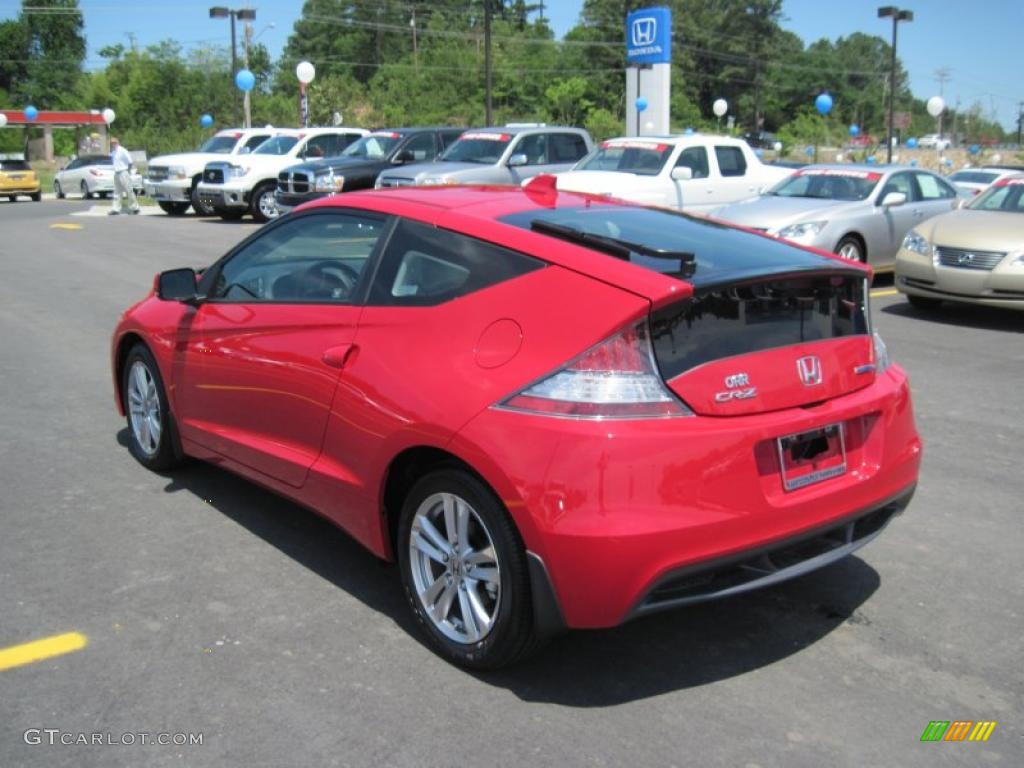 Milano Red 2011 Honda CR-Z EX Sport Hybrid Exterior Photo #49107986