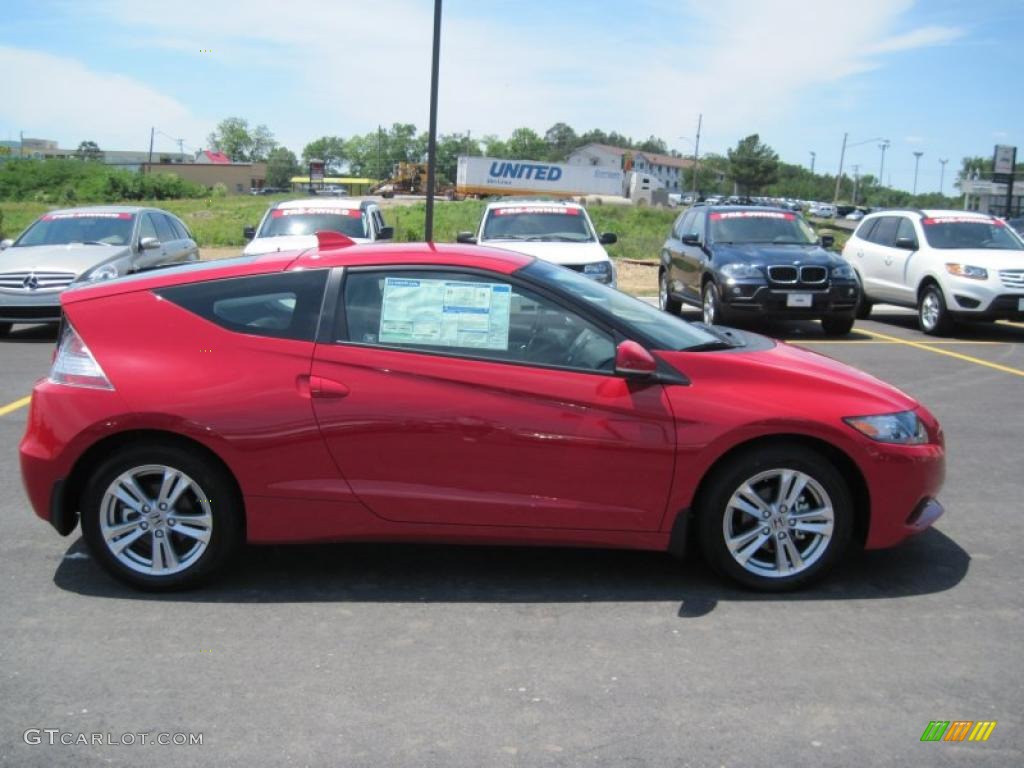 Milano Red 2011 Honda CR-Z EX Sport Hybrid Exterior Photo #49108031