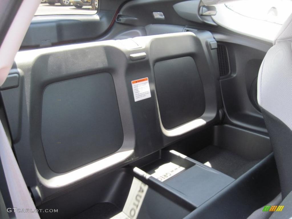 Gray Fabric Interior 2011 Honda CR-Z EX Sport Hybrid Photo #49108133