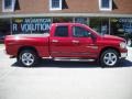 2006 Inferno Red Crystal Pearl Dodge Ram 1500 SLT Quad Cab  photo #2