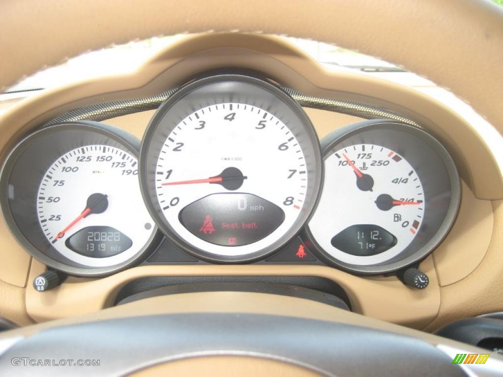 2008 Porsche Cayman S Gauges Photo #49108669