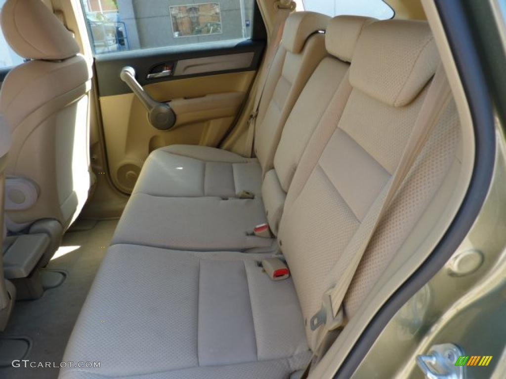 2008 CR-V LX 4WD - Green Tea Metallic / Ivory photo #8