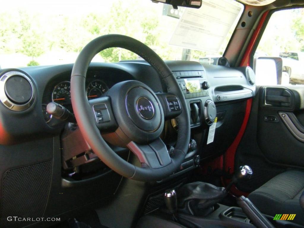 2011 Wrangler Sport S 4x4 - Flame Red / Black photo #5