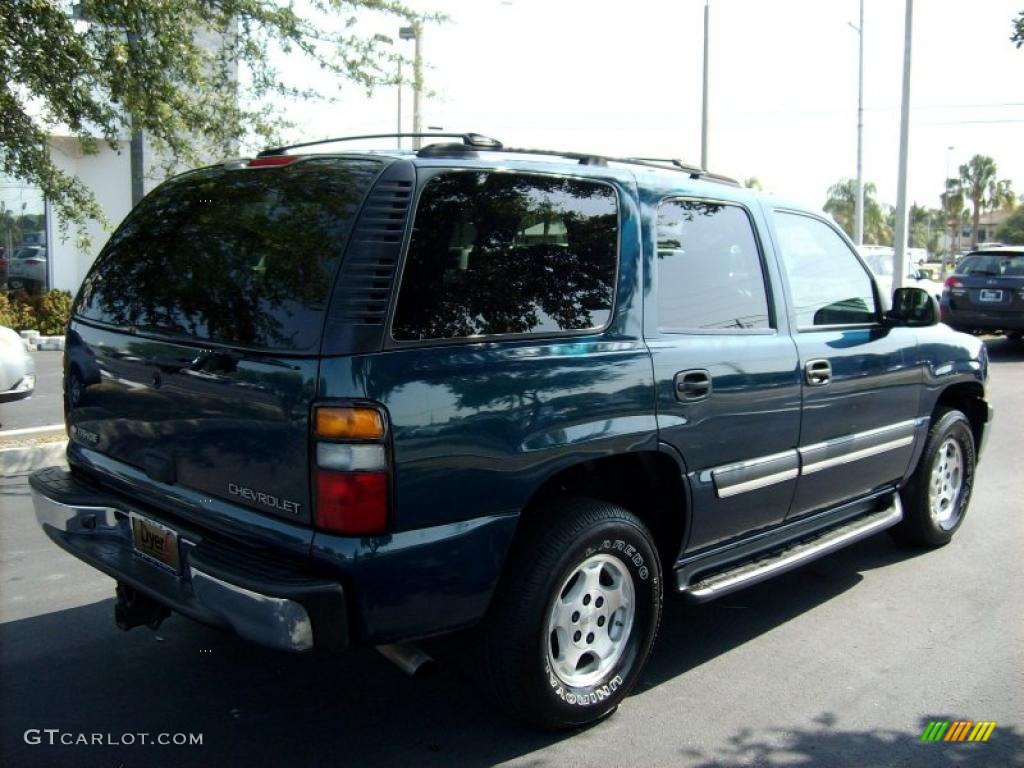 2005 Tahoe LT 4x4 - Bermuda Blue Metallic / Gray/Dark Charcoal photo #7