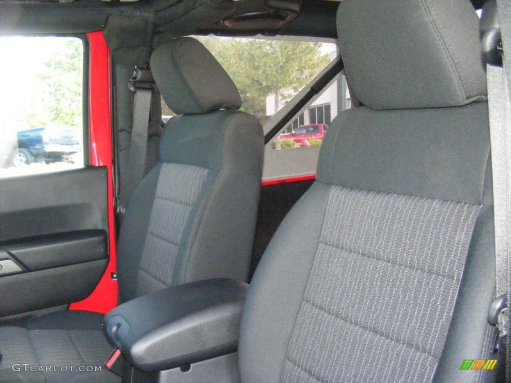 2011 Wrangler Sport S 4x4 - Flame Red / Black photo #9