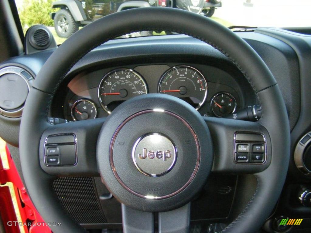 2011 Wrangler Sport S 4x4 - Flame Red / Black photo #12