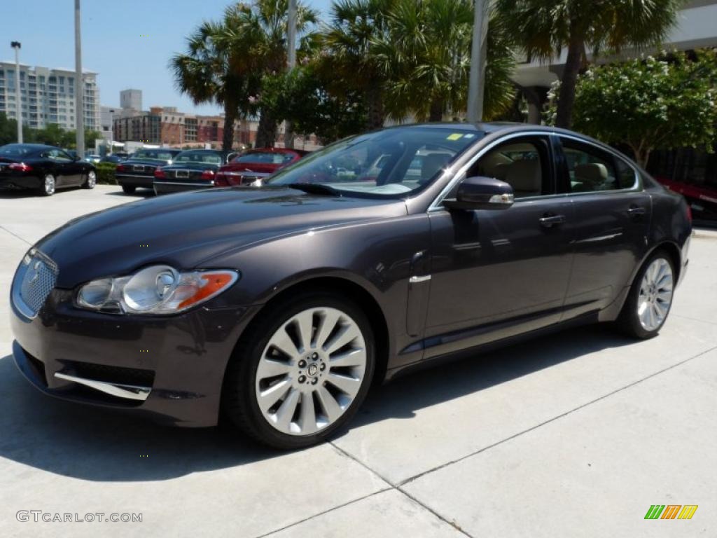 Pearl Grey Metallic 2009 Jaguar XF Premium Luxury Exterior Photo #49110182