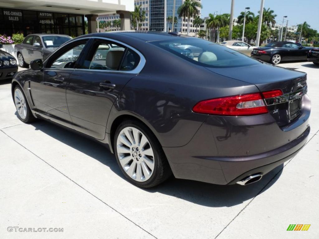 Pearl Grey Metallic 2009 Jaguar XF Premium Luxury Exterior Photo #49110212