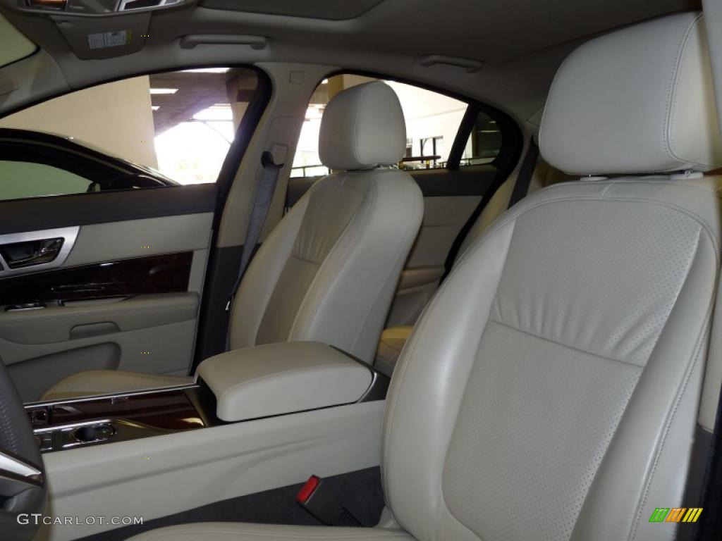 Ivory/Oyster Interior 2009 Jaguar XF Premium Luxury Photo #49110315