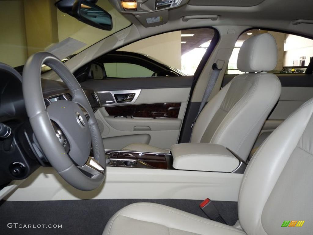 Ivory/Oyster Interior 2009 Jaguar XF Premium Luxury Photo #49110329