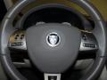 Ivory/Oyster 2009 Jaguar XF Premium Luxury Steering Wheel