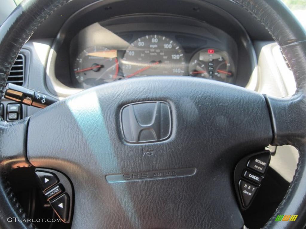 2002 Accord EX V6 Coupe - Satin Silver Metallic / Charcoal photo #20