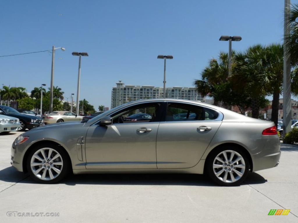 Cashmere Metallic 2011 Jaguar XF Premium Sport Sedan Exterior Photo #49110593