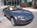 2007 Galaxy Gray Mica Mazda MX-5 Miata Grand Touring Roadster  photo #1