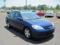 2004 Eternal Blue Pearl Honda Civic EX Sedan  photo #7