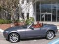 2007 Galaxy Gray Mica Mazda MX-5 Miata Grand Touring Roadster  photo #5