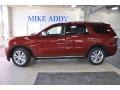Inferno Red Crystal Pearl 2011 Dodge Durango Crew Lux 4x4